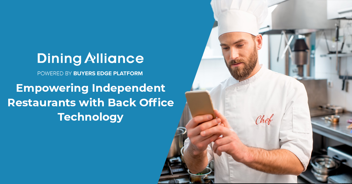 Dining Alliance: Empowering Independent Restaurants with Back Office Technology