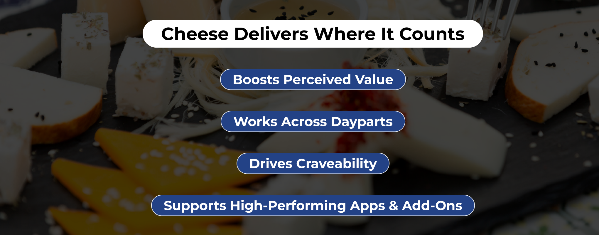 Why Cheese Works for Operators Why Cheese Works for Operators